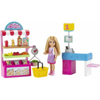 Игровой набор Кукла Барби Челси Я могу быть Киоск с закусками Barbie Chelsea Can Be Snack Stand Playset