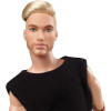 Кукла Барби Кен коллекционный Блондин Barbie Signature Looks Ken Doll, Blonde with Facial Hair #5