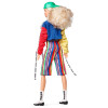 Кукла Барби Barbie BMR1959 Fully Poseable Fashion Doll with Curly Blonde Hair, Sweatshirt & Striped Shorts
