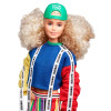 Кукла Барби Barbie BMR1959 Fully Poseable Fashion Doll with Curly Blonde Hair, Sweatshirt & Striped Shorts