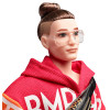 Кукла Кен Barbie Ken BMR1959 Fully Poseable Fashion Doll with Bun, Bold Logo Hoodie & Basketball Shorts