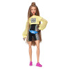 Кукла Барби Barbie BMR1959 Fully Poseable Fashion Doll with Braided Hair, Bike Shorts, Romper & Cropped Sweatshirt