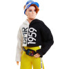 Кукла Кен Barbie Ken BMR1959 Fully Poseable Doll Red Hair with Freckles, Split Color Hoodie with Track Pants & Visor