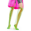 Кукла Барби Barbie BMR1959 Fully Poseable Fashion Doll Color Block Windbreaker, Bike Shorts and Vinyl Boots