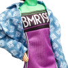 Кукла Барби Barbie BMR1959 Fully Poseable Fashion Doll, Neon Motocross Dress & Oversized Denim Jacket