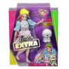 Кукла Барби Экстра Модница Мерцающий образ Barbie Extra Doll #2 in Shimmery Look with Pet Puppy