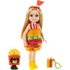 Кукла Барби Челси в костюме Бургера ​Barbie Club Chelsea Dress-Up Doll in Burger Costume