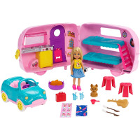 Игровой набор Барби Кемпер Челси ​Barbie Club Chelsea Camper Playset with Chelsea Doll