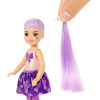 Кукла Барби Челси Сюрприз Цветное перевоплощение Barbie Color Reveal Chelsea Shimmer Series Doll with 6 Surprises