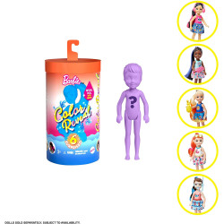 Кукла Барби Челси Сюрприз Цветное перевоплощение Barbie Color Reveal Chelsea Doll Sunny N' Cool beach Series
