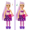 Кукла Барби Челси Сюрприз Цветное перевоплощение Barbie Color Reveal Chelsea Shimmer Series Doll with 6 Surprises