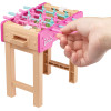 Игровой набор Барби Настольный футбол Barbie Working Foosball Table Playset with Pet, Game Night Theme