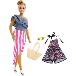 Кукла Барби Модница Barbie Fashionista Bon Voyage Doll 102