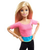 Кукла Барби Йога Двигайся как я Barbie Made to Move Barbie Doll, Pink Top