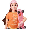 Кукла Барби Скейтбординг Олимпийские игры Токио Barbie Olympic Games Tokyo 2020 Skateboarder Doll