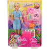 Кукла Барби Путешественница Barbie Doll and Travel Set, Blonde