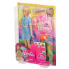 Кукла Барби Путешественница Barbie Doll and Travel Set, Blonde