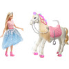 Кукла Барби Приключение принцессы и Мерцающая интерактивная лошадка Barbie Princess Adventure Doll and Prance & Shimmer Horse