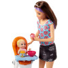 Кукла Барби Скиппер няня Кормление Barbie Skipper Babysitters Inc. Doll and Feeding Playset