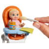 Кукла Барби Скиппер няня Кормление Barbie Skipper Babysitters Inc. Doll and Feeding Playset