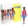 Игровой набор Кукла с аксессуарами Созидаемый мир, черные афрокосички Creatable World Deluxe Character Kit Customizable Doll, Black Braided Hair