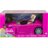 Игровой набор кукла Барби и розовый кабриолет Barbie Sparkly Convertible Car with Doll (DJR55)