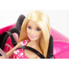 Игровой набор кукла Барби и розовый кабриолет Barbie Sparkly Convertible Car with Doll (DJR55)