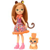 Кукла Гепард Чериш и Квик Квик Enchantimals Cherish Cheetah Doll with Quick-Quick 