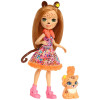 Кукла Гепард Чериш и Квик Квик Enchantimals Cherish Cheetah Doll with Quick-Quick 