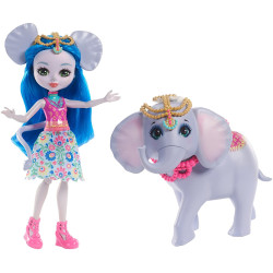 Кукла Слонёнок Екатерина и Антик Enchantimals Ekaterina Elephant Dolls with Antic