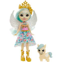 Кукла Пегас Паолина и Уингли Enchantimals Royal Paolina Pegasus Doll with Wingley