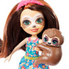 Игровой набор Салон красоты Сэлы Ленни с ленивцем Enchantimals Slow-Down Salon & Sela Sloth Doll