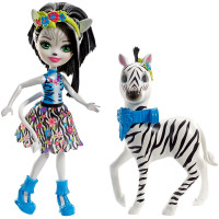 Лялька Зебра Зелена та Хуфіт Enchantimals Zelena Zebra Doll with Hoofette