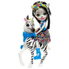 Кукла Зебра Зелена и Хуфит Enchantimals Zelena Zebra Doll with Hoofette