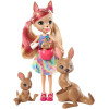 Игровой набор с куклой Семья Кенгуру Камиллы Enchantimals Family Toy Set, Kamilla Kangaroo Doll
