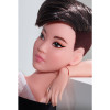 Кукла Барби коллекционная Миниатюрная короткие темные волосы Barbie Signature Looks Doll, Petite Brunette Pixie Cut #3