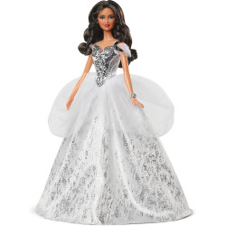 Кукла Барби коллекционная Праздничная Barbie Signature Holiday 2021 Doll, Brunette Hair