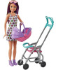 Кукла Барби Скиппер Няня с коляской и пупсом Barbie Skipper Babysitters Inc. Playset with Brunette Doll, Stroller, Baby