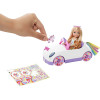 Кукла Барби Челси и автомобиль в стиле Единорога Barbie Club Chelsea Doll with Open-Top Rainbow Unicorn-Themed Car