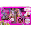 Игровой набор кукла Барби Уход за лошадьми Barbie Groom 'n Care Horses Playset Doll, Blonde