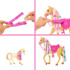 Игровой набор кукла Барби Уход за лошадьми Barbie Groom 'n Care Horses Playset Doll, Blonde