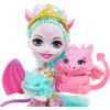 Игровой набор с куклой Семья Дианны Дракон Royal Enchantimals Family Toy Set, Deanna Dragon Doll