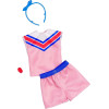 Одежда для кукол Барби Спортивный розовый топ и шорты Barbie Fashion Pack Sporty Shirt & Pink Shorts (HBV34)