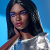 Кукла Барби коллекционная Высокая темнокожая с длинными волосами Barbie Signature Looks Doll, Tall Dark-Brown Straight Hair #10