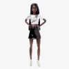 Кукла Барби коллекционная Высокая темнокожая с длинными волосами Barbie Signature Looks Doll, Tall Dark-Brown Straight Hair #10