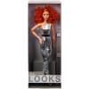 Кукла Барби коллекционная Рыжая с кудрявыми волосами Barbie Signature Looks Doll, Red Curly Hair #11
