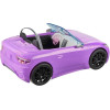 Ігровий набір лялька Барбі Білявка та бузковий кабріолет Barbie Purple Convertible Car with Blonde Doll (HBY29)
