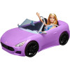 Ігровий набір лялька Барбі Білявка та бузковий кабріолет Barbie Purple Convertible Car with Blonde Doll (HBY29)