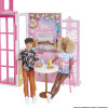 Игровой набор Портативный 2-этажный домик Барби Barbie 2 Floors Fullу Furnished House Playset