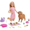 Уценка Кукла Барби с собакой и новорожденными щенками Barbie Newborn Pups Playset with Blonde Doll